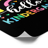 hallo kleuterschool poster (Hoek)