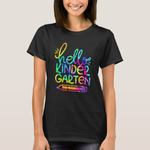 Hallo Kleuterschool Potlood Terug naar school Lera T-shirt