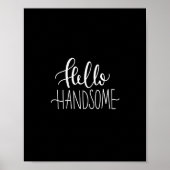 hallo knappe poster (Voorkant)