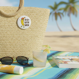 Hallo Koele banaan Ronde Button 7,6 Cm