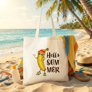 Hallo Koele banaan Tote Bag