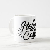 hallo Koffie Koffiemok (Voorkant links)