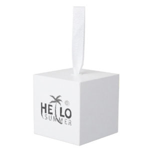 hallo kubus ornament