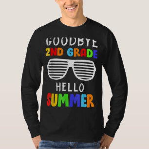 Hallo Laatste dag van 2e klas afscheid 2e klas T-shirt