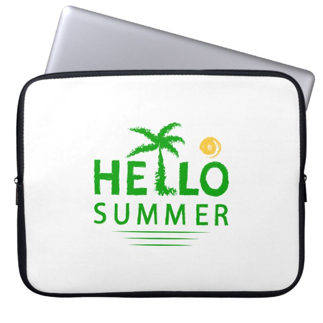 hallo laptop sleeve (Voorkant)
