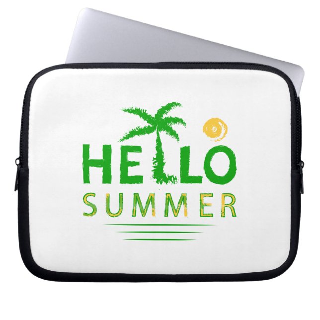 hallo laptop sleeve (Voorkant)