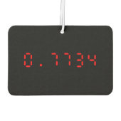 HALLO LED-calculator | 0,7734 Luchtverfrisser (Achterkant)