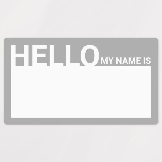 Hallo Leeg Modern Labels (Design 1)