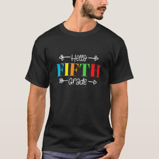 Hallo Leerkrachten Groep 7 Kinderen Ouders Terug N T-shirt
