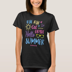 Hallo Leerlingen klas van school bye 6e klas T-shirt