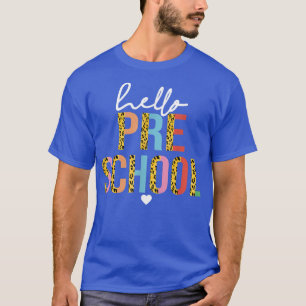 hallo Leidingkaart naar school T-shirt