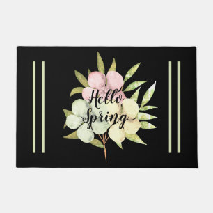 Hallo Lente Bloemen Deurmat