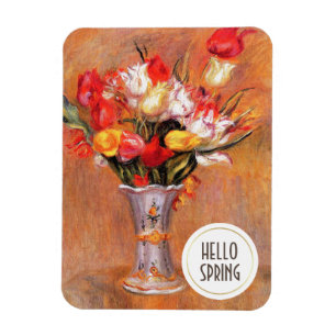hallo Lente. Fine Art Custom Easter Gift Magneet