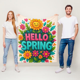 hallo lente fleece deken
