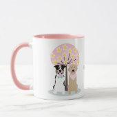 hallo lente-honden door Cherry Blossom Tree Mok (Links)