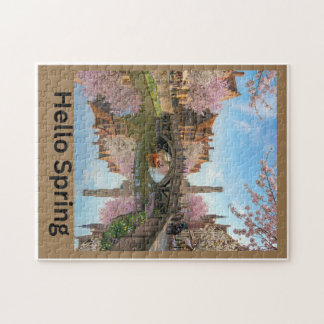 Hallo Lente Legpuzzel