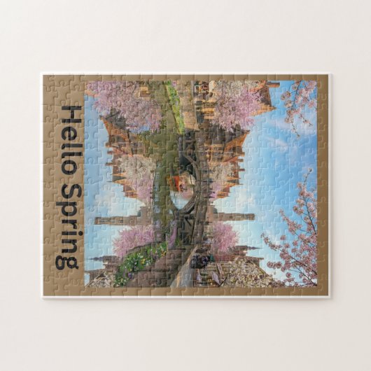 Hallo Lente Legpuzzel (Horizontaal)