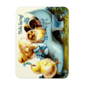 hallo Lente.  paasmakersnetten Magneet (Verticaal)