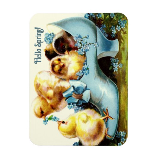 hallo Lente.  paasmakersnetten Magneet (Verticaal)