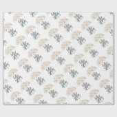 Hallo Lente Paraplu Cadeaupapier (Vlak)