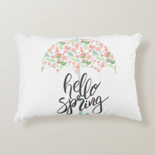 Hallo Lente Paraplu Decoratief Kussen