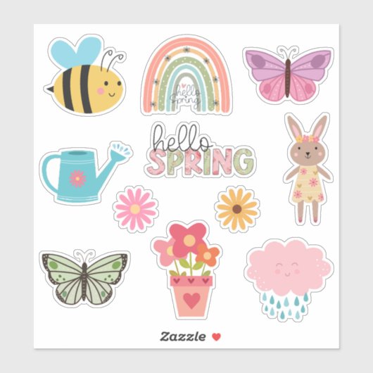hallo lente sticker (Vel)