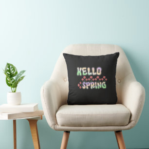 Hallo Lente Verse Bloemdecoratieve Kussen