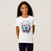 Hallo Lente Vlinder-96282 T-shirt (Voorkant volledig)