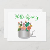 hallo lenteken briefkaart (Voorkant / Achterkant)