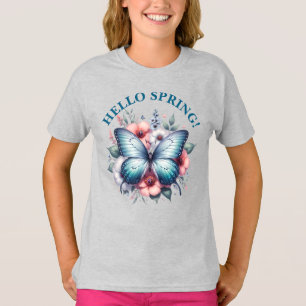 Hallo Lentevlinder-96282 T-shirt