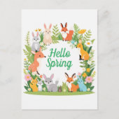Hallo Leuke dieren, Briefkaart (Voorkant)