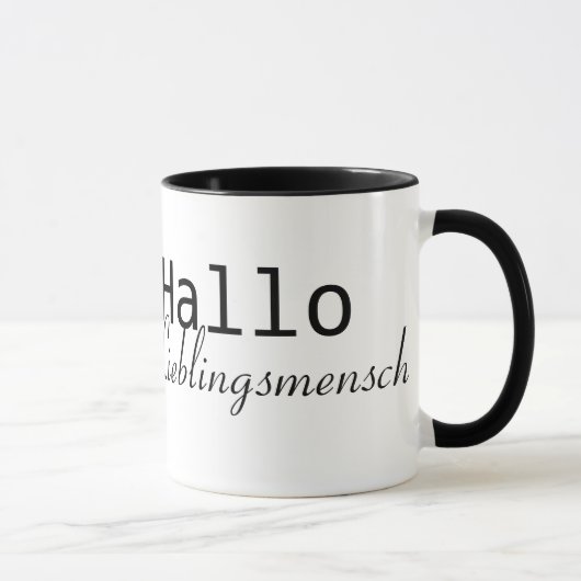 Hallo Lieblingsmensch Mok (Rechts)