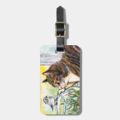 Hallo €? Little Bird Bagagelabel (Voorkant verticaal)