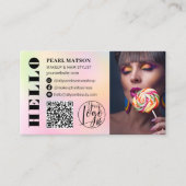 Hallo logo Vet Visitekaartje (Voorkant)