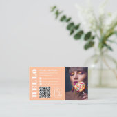 Hallo logo Vet Visitekaartje (Staand voorkant)