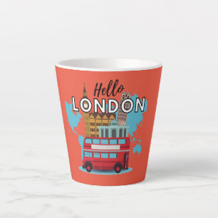 hallo Londen Latte Mok