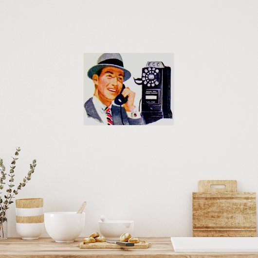 hallo, Mabel? Het is Tony. Poster (Keuken)