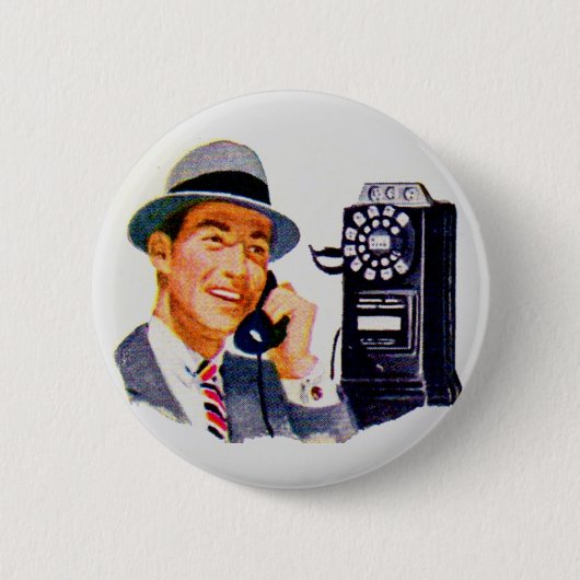 hallo, Mabel? Het is Tony. Ronde Button 5,7 Cm (Voorkant)