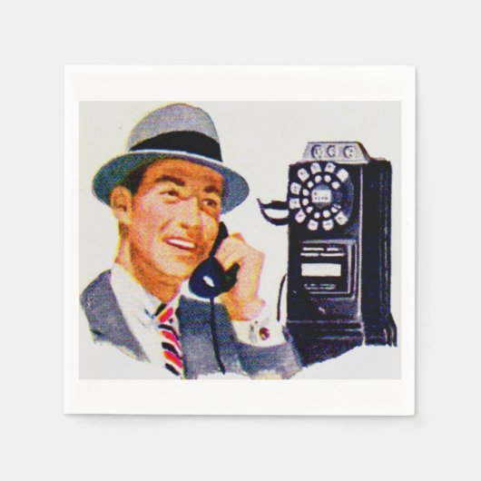 hallo, Mabel? Het is Tony. Servet (Voorkant)