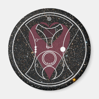 Hallo Magneet: "Sweetie!" Harten en Sterren Magneet