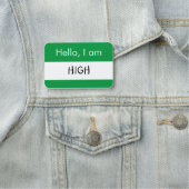 hallo... Markering voor hoge naam Naamplaatje (In situ)