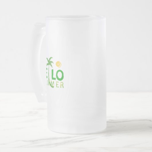 hallo matglas bierpul (Voorkant links)