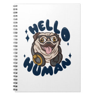 Hallo mens leukste hond notitieboek