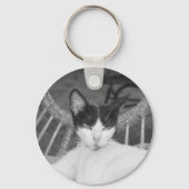 Hallo Meow... Sleutelhanger (Achterkant)