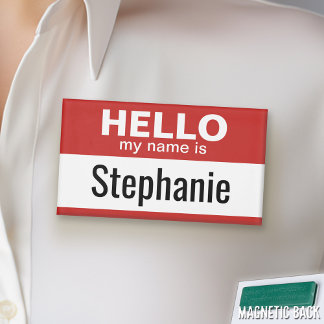 hallo mijn naam - gepersonaliseerd naambadge