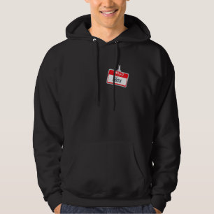 Hallo Mijn naam is Alex Funny Halloween kostuum na Hoodie