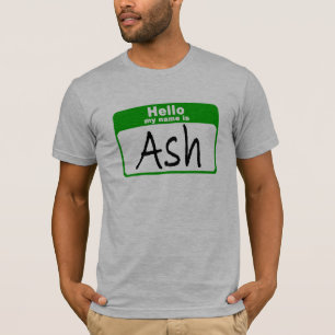 hallo mijn naam is Ash T-shirt