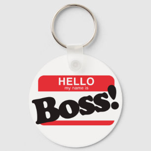 hallo mijn naam is Boss Sleutelhanger