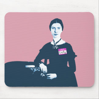 hallo mijn naam is Emily Dickinson Mousepad Muismat