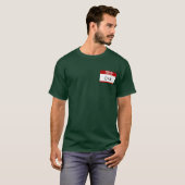 hallo mijn naam is Erick (rood) T-shirt (Voorkant volledig)